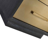 Camden Bedside Table II - Brushed Brass