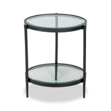 Adlon Side Table - Industrial Brown