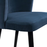Elica Stool - Gainsborough Cobalt Blue