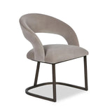 Liang & Eimil Alfie Dining Chair in Gainsborough Mink Velvet