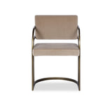 Dylan Dining Chair - Gainsborough Mink, Antique Bronze
