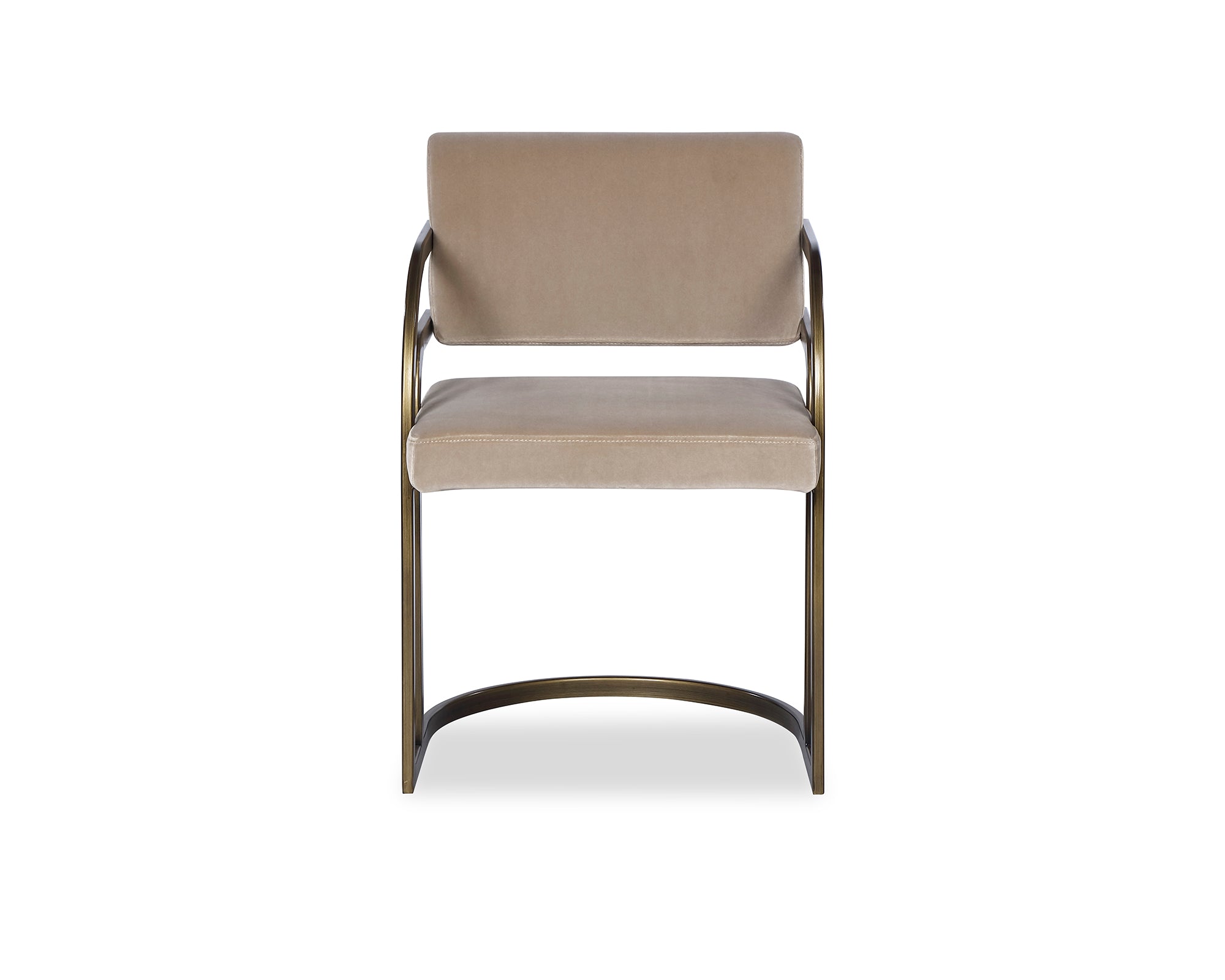 Dylan Dining Chair - Gainsborough Mink, Antique Bronze