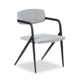 Liang & Eimil Alpar Dining Chair with Emporio Grey Fabric