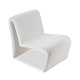 Liang & Eimil Alga Occasional Chair in Boucle Sand Upholstery