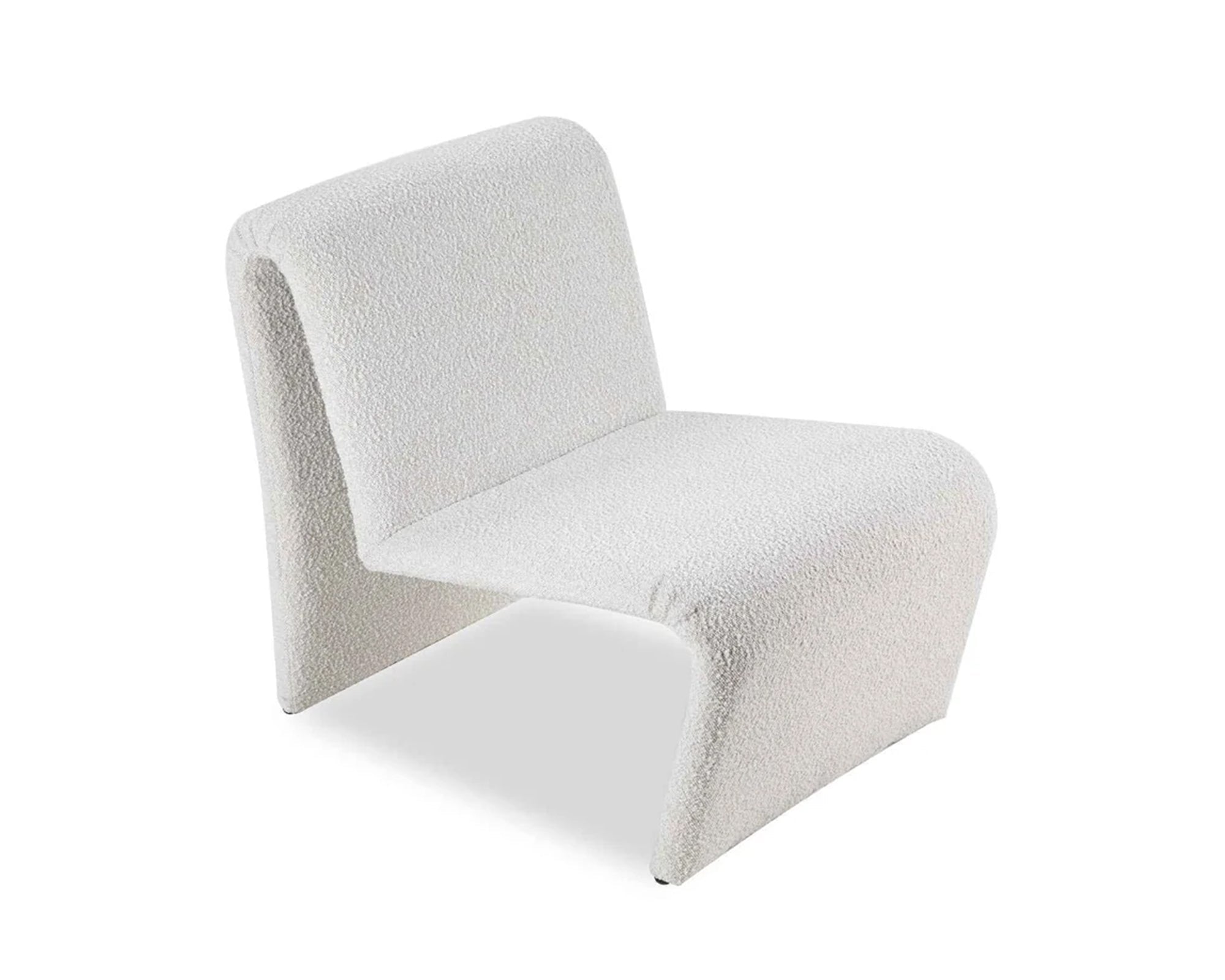 Liang & Eimil Alga Occasional Chair in Boucle Sand Upholstery