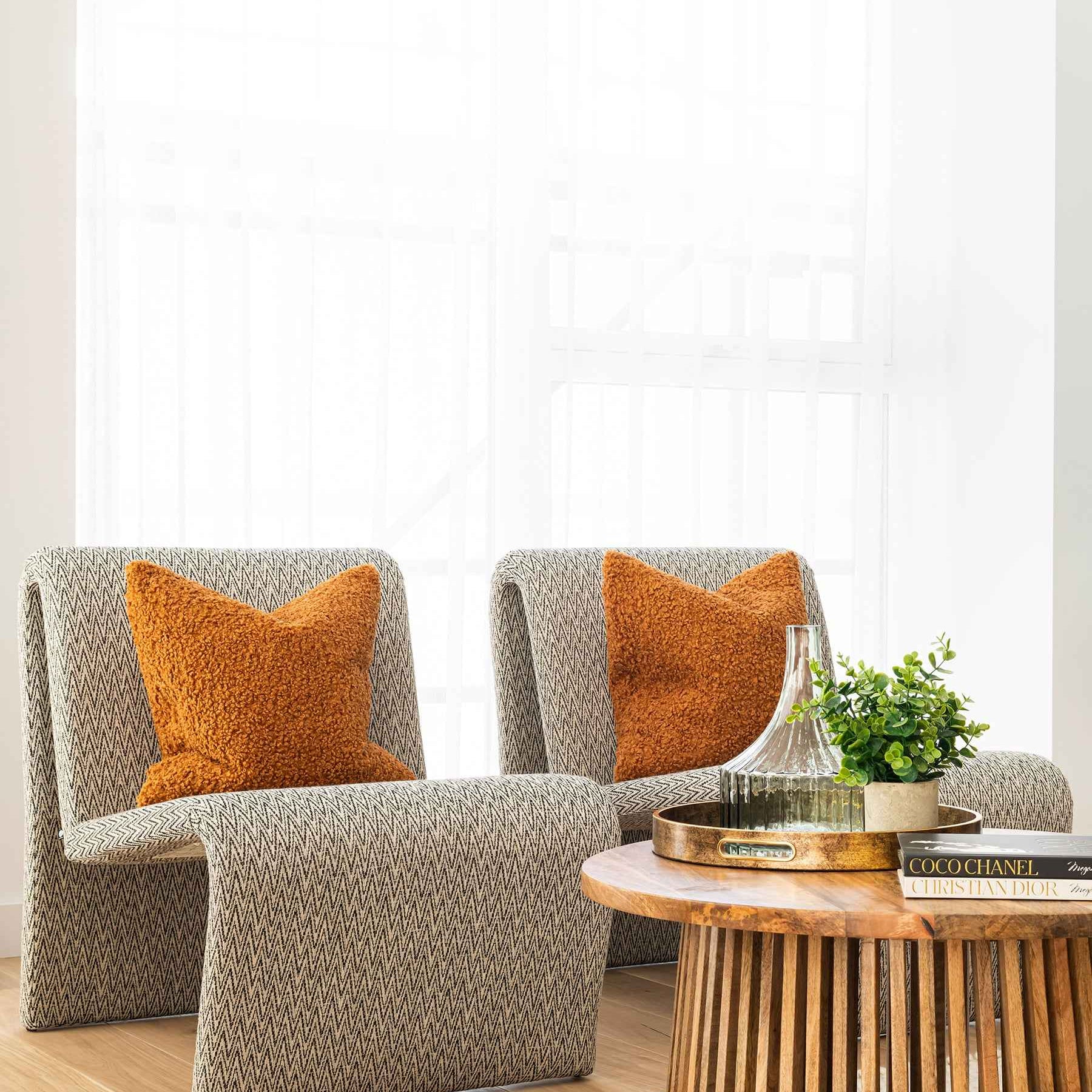 Alga Occasional Chair - Emporio Pattern Fabric