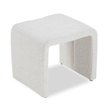 Mahak Low Stool  -  Boucle Sand