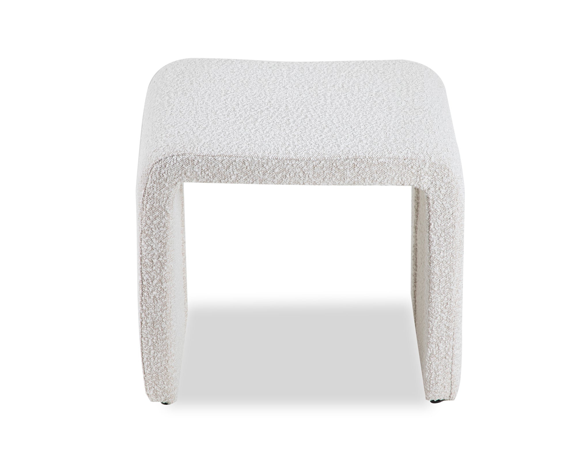 Mahak Low Stool  -  Boucle Sand