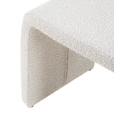 Mahak Low Stool  -  Boucle Sand