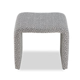 Mahak Low Stool  -  Emporio Pattern Fabric