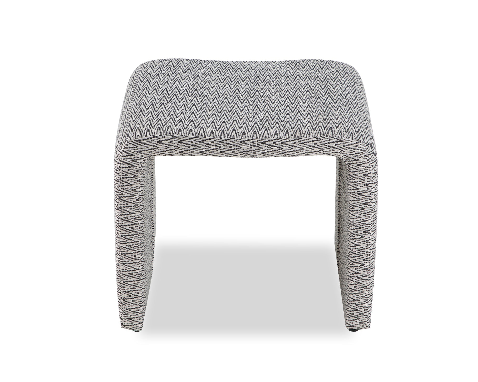Mahak Low Stool  -  Emporio Pattern Fabric