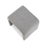 Mahak Low Stool  -  Emporio Pattern Fabric