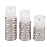 Pillar Holder Large - Nickel Plated