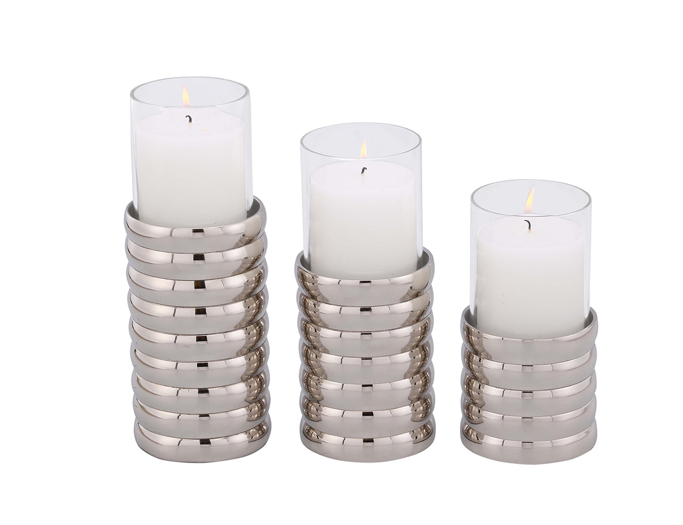 Pillar Holder Medium - Nickel Plated