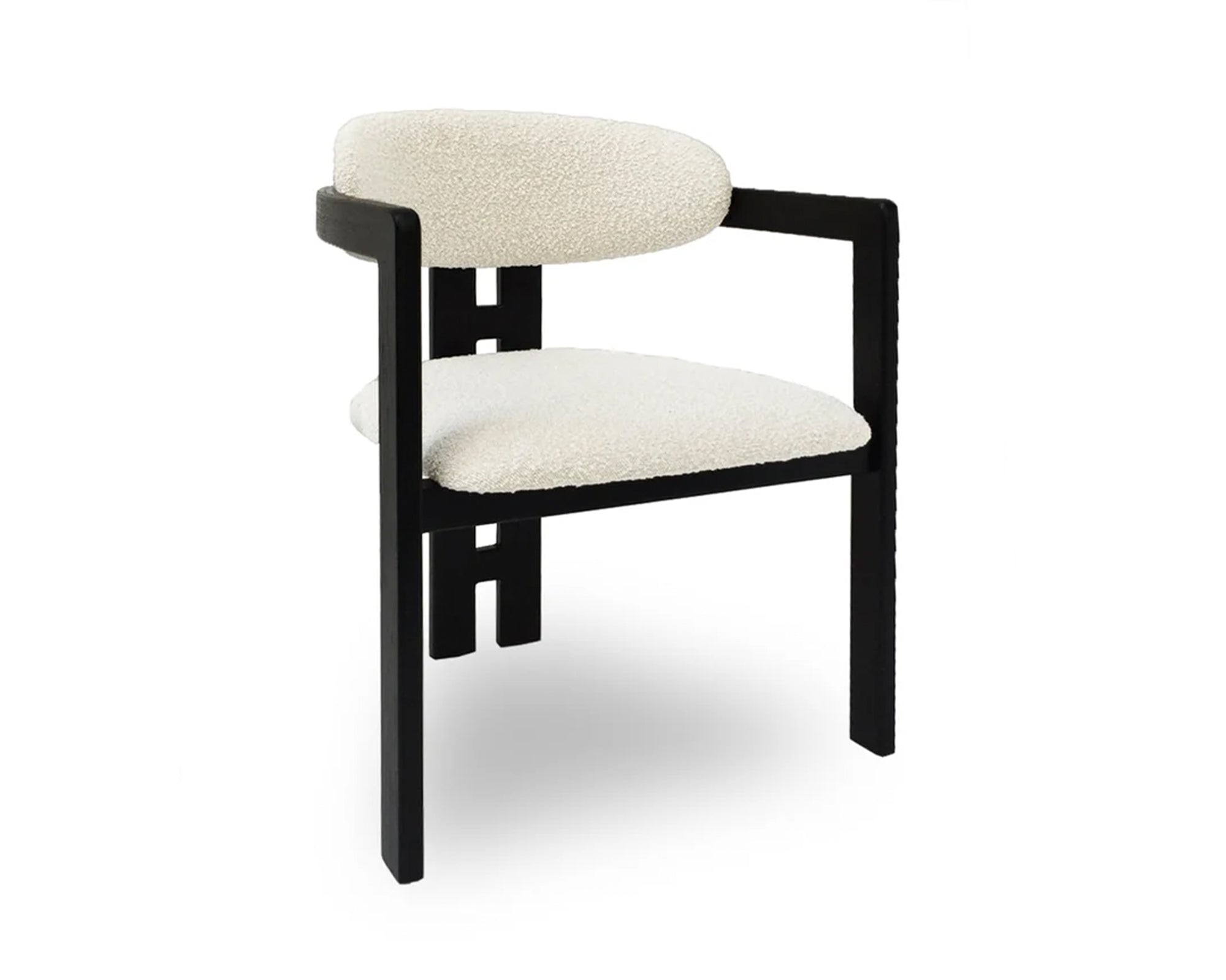 Liang & Eimil Neo Chair in Boucle Sand Fabric