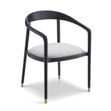 Fluid Dining Chair  -  Boucle Sand
