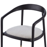 Fluid Dining Chair  -  Boucle Sand