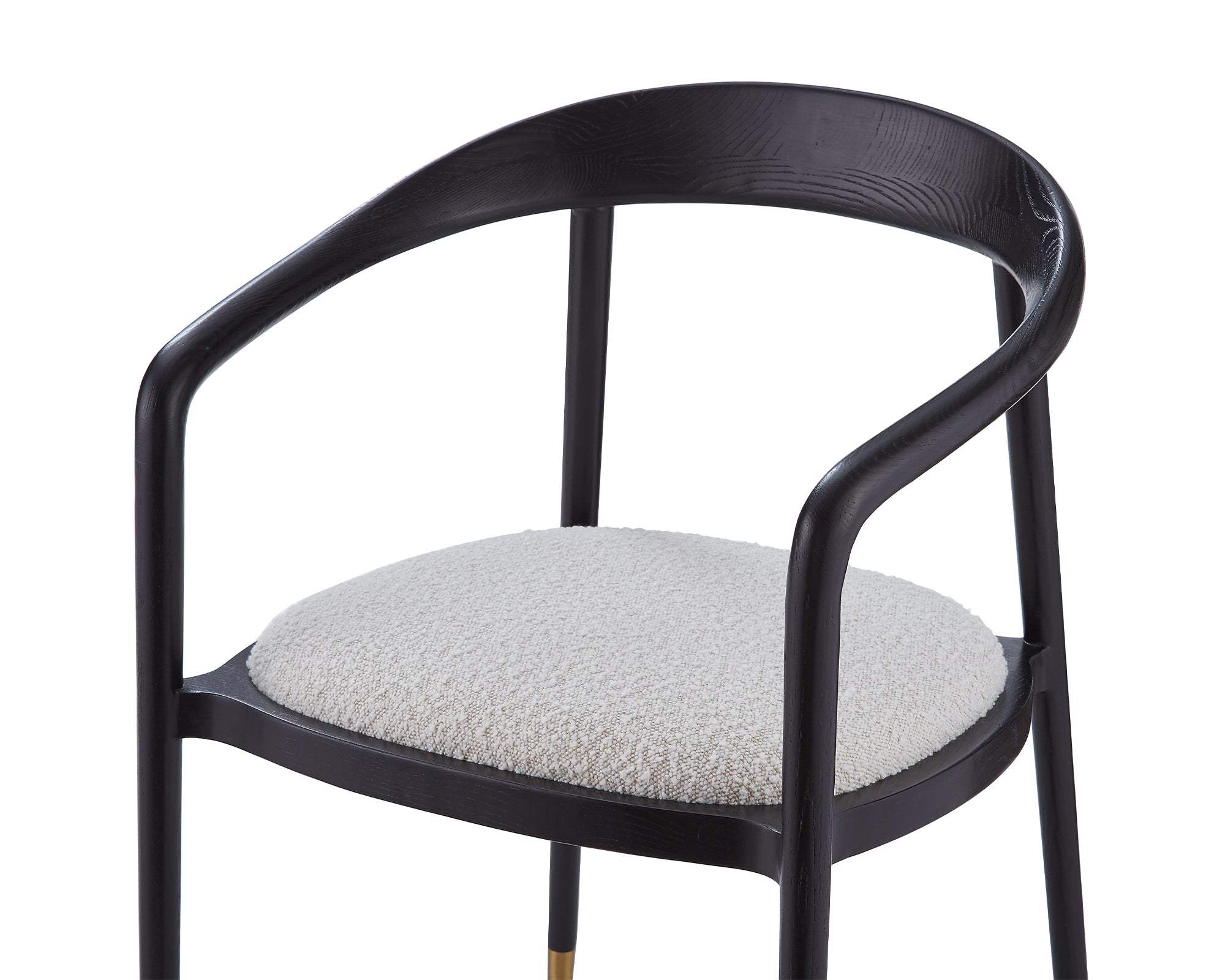 Fluid Dining Chair  -  Boucle Sand