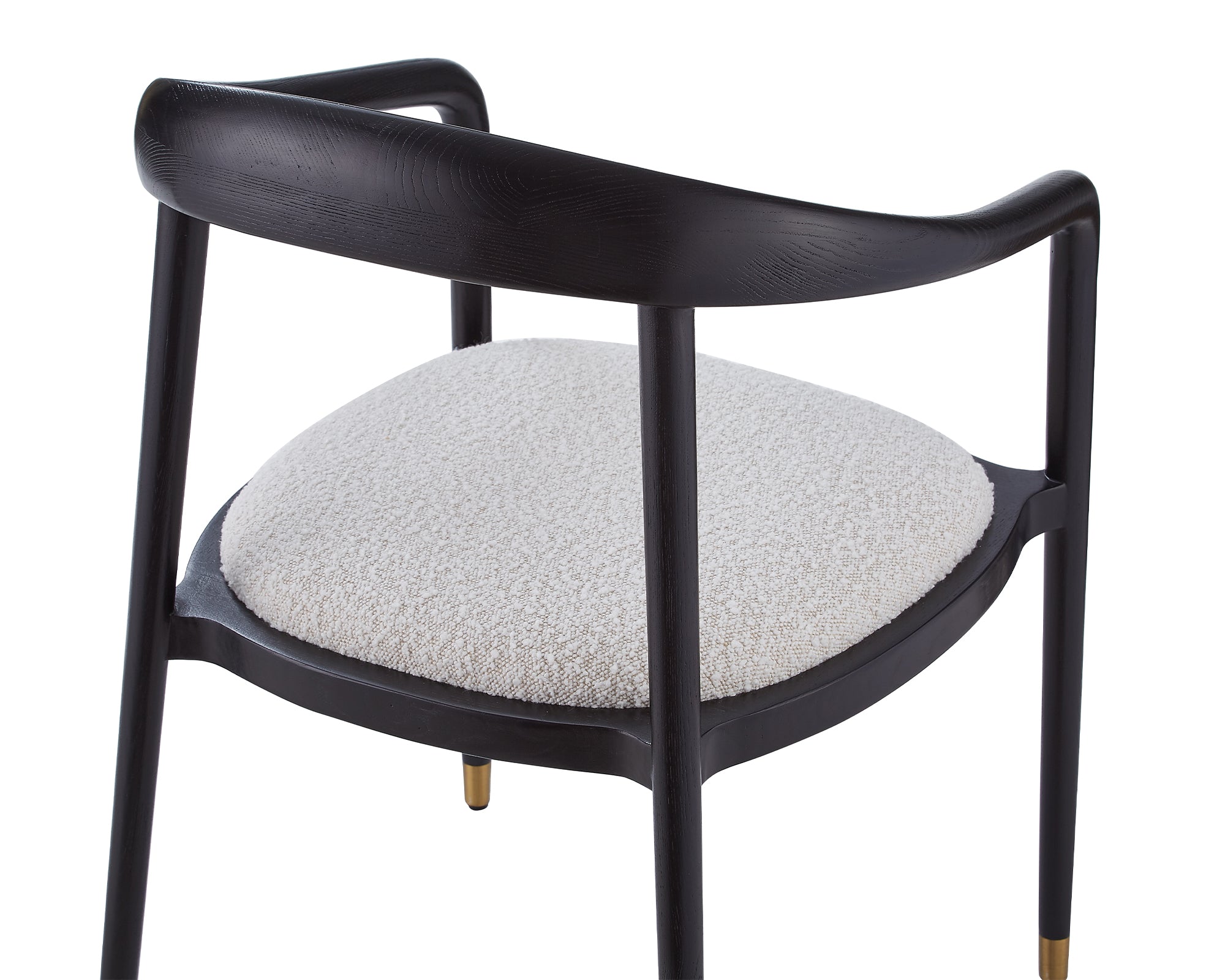 Fluid Dining Chair  -  Boucle Sand
