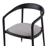 Fluid Dining Chair  -  Gainsborough Ash Grey