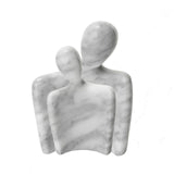 Leon Sculpture (set of 2) -  White Marble