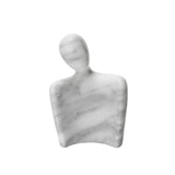 Leon Sculpture (set of 2) -  White Marble