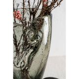 Elise Vase  - Green Glass