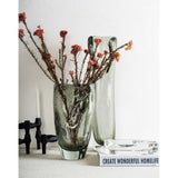 Elise Vase  - Green Glass