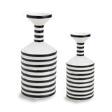 Caslon Vase (set of 2) - Black and White