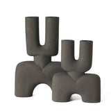 Agnes Vases (Set of 2) - Ceramic Grey