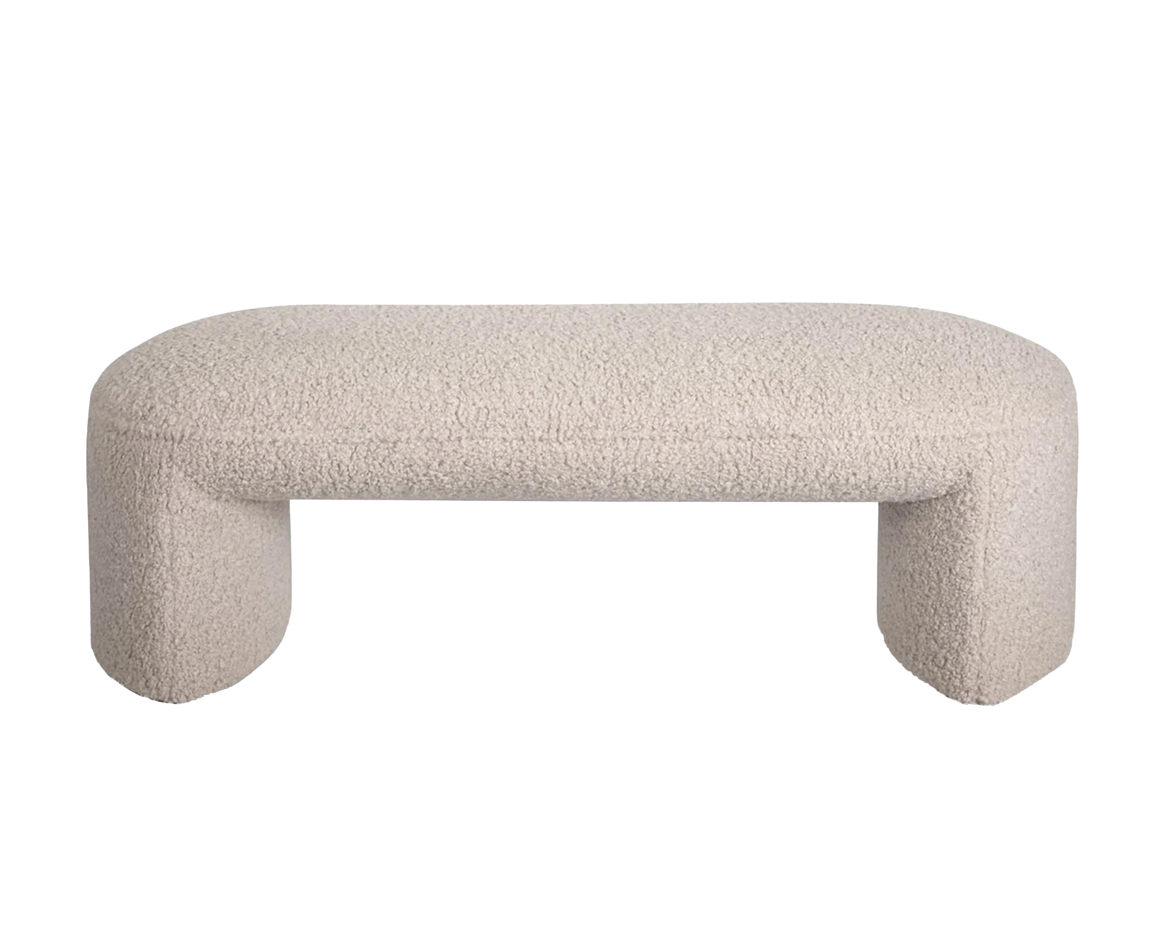 Liang & Eimil Kramer Bench in Alpaca Sand