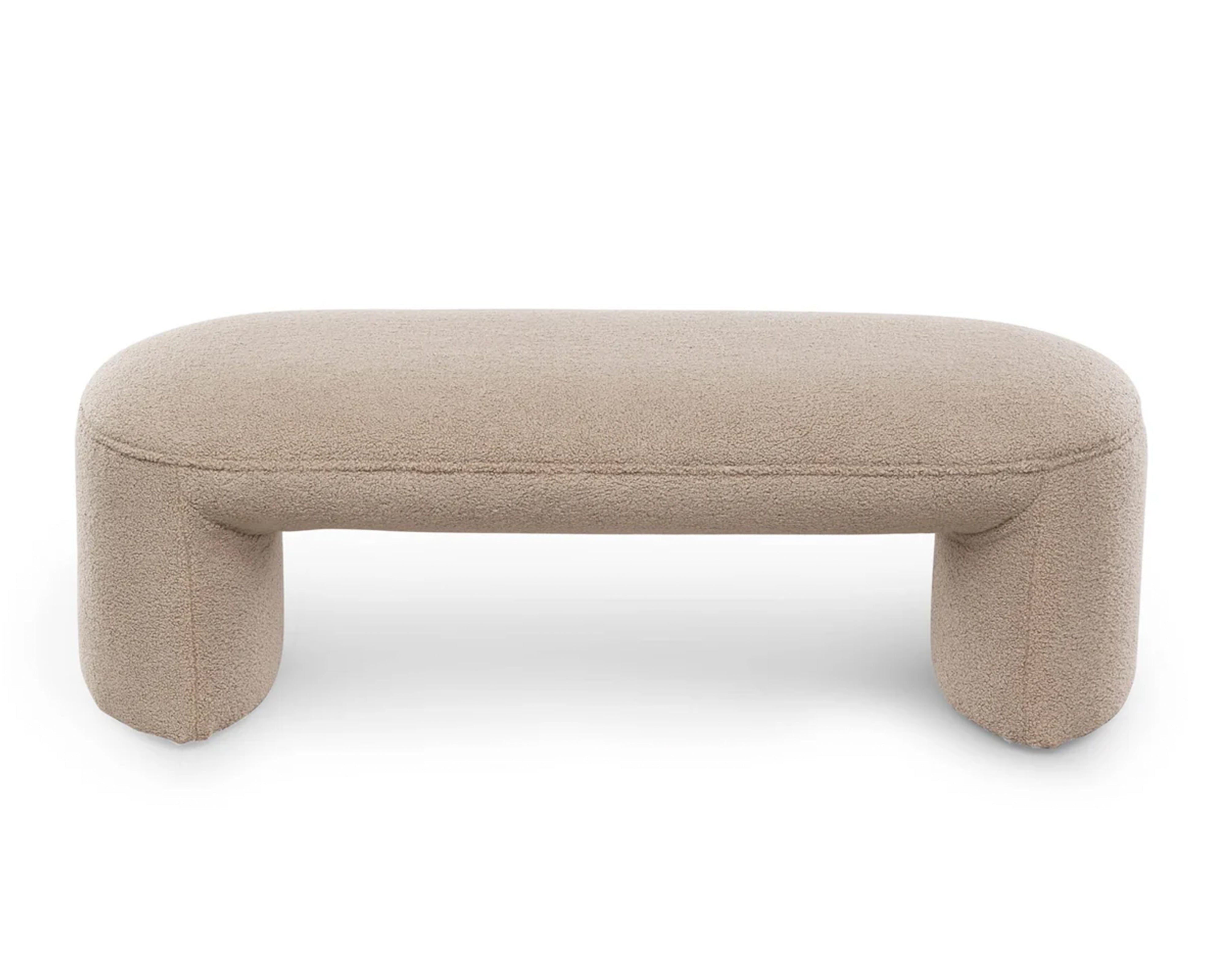 Liang & Eimil Kramer Bench in Alpaca Taupe
