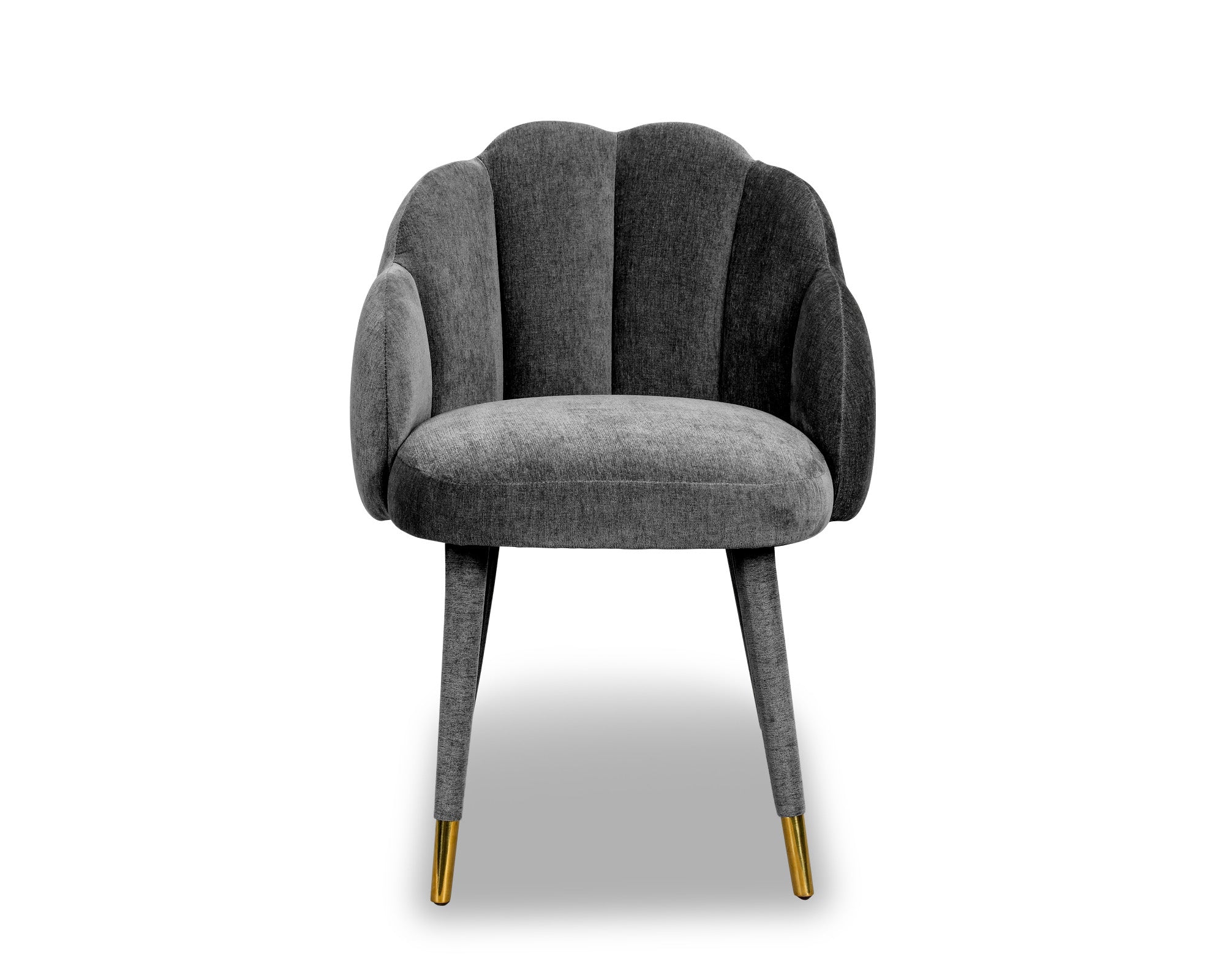 Mina Dining Chair  -  Sysley Chalk Velvet