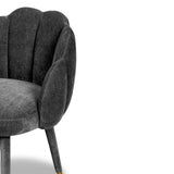 Mina Dining Chair  -  Sysley Chalk Velvet