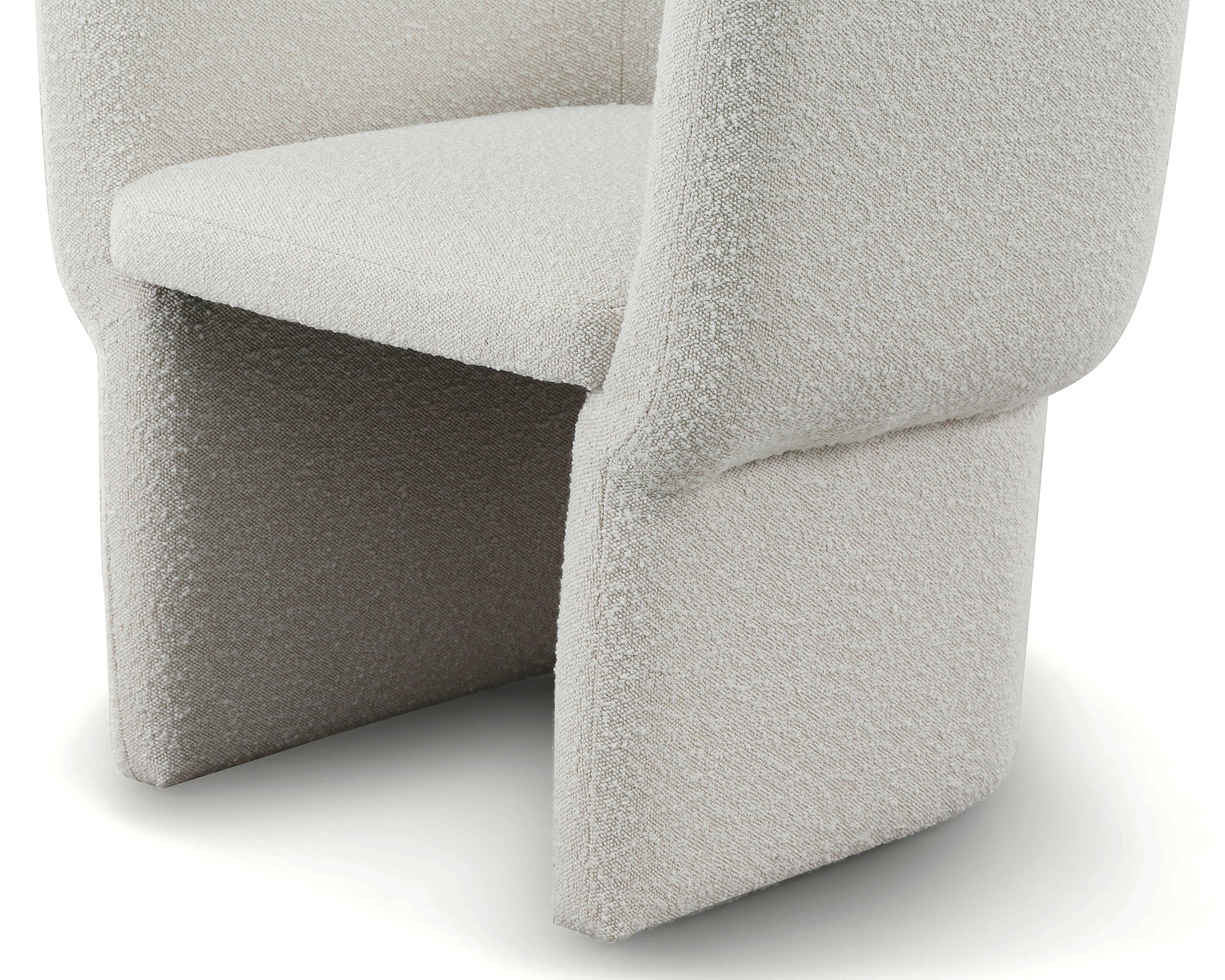 Tempus Dining Chair  -  Boucle Sand
