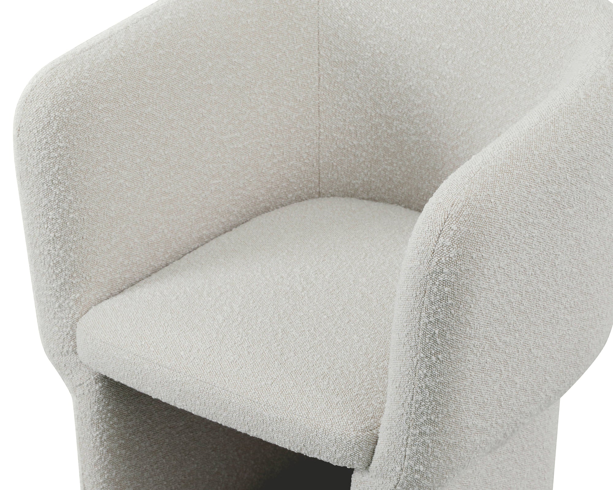 Tempus Dining Chair  -  Boucle Sand