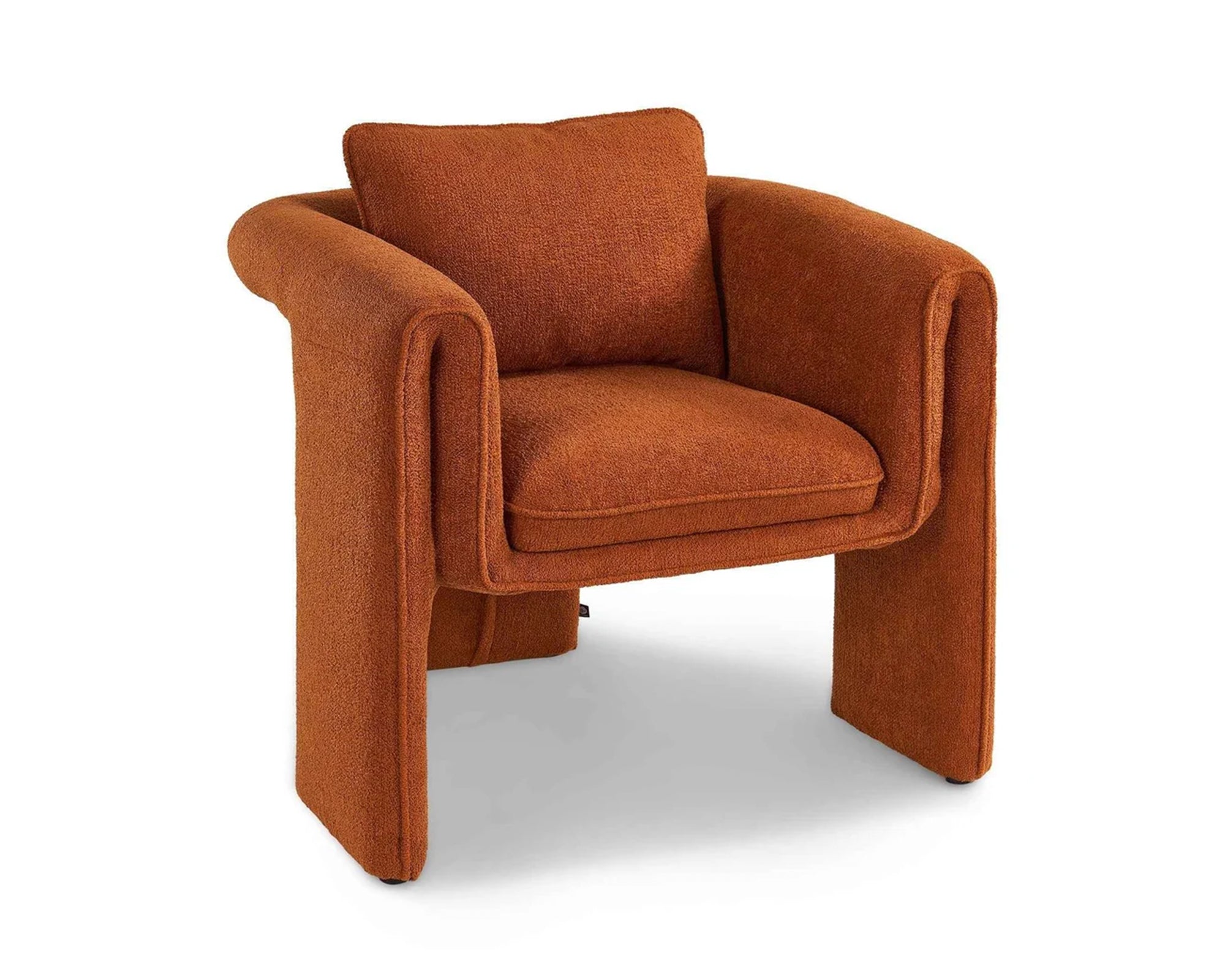 Liang & Eimil Bloom Occasional Chair – Lander Rust Chenille