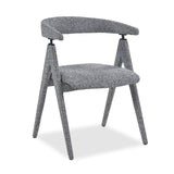 Kelly Dining Chair  -  Speckle Grey