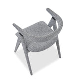 Kelly Dining Chair  -  Speckle Grey