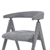 Kelly Dining Chair  -  Speckle Grey