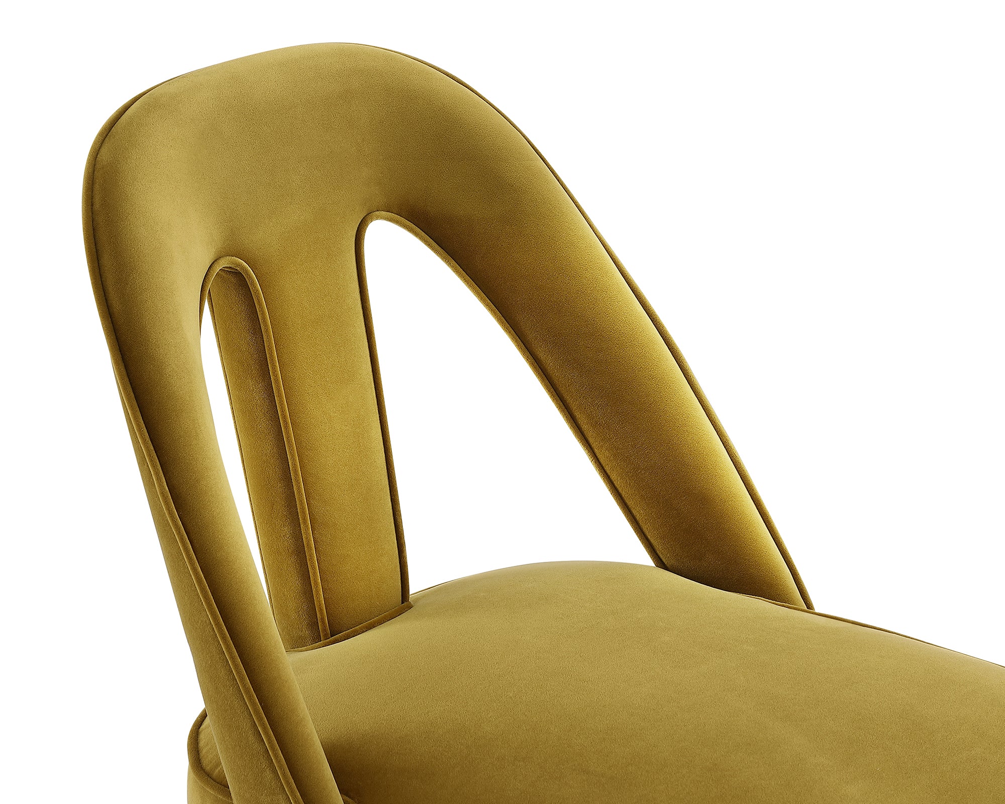 Pigalle Dining Chair  -  Kaster II Mustard Velvet