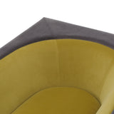 Era Occasional Chair  -  Kaster Slate & Mustard Velvet