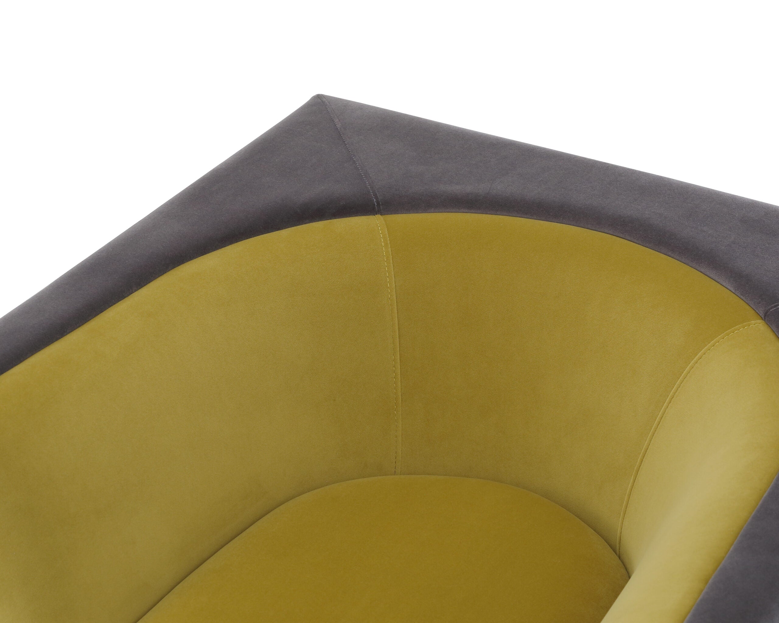 Era Occasional Chair  -  Kaster Slate & Mustard Velvet