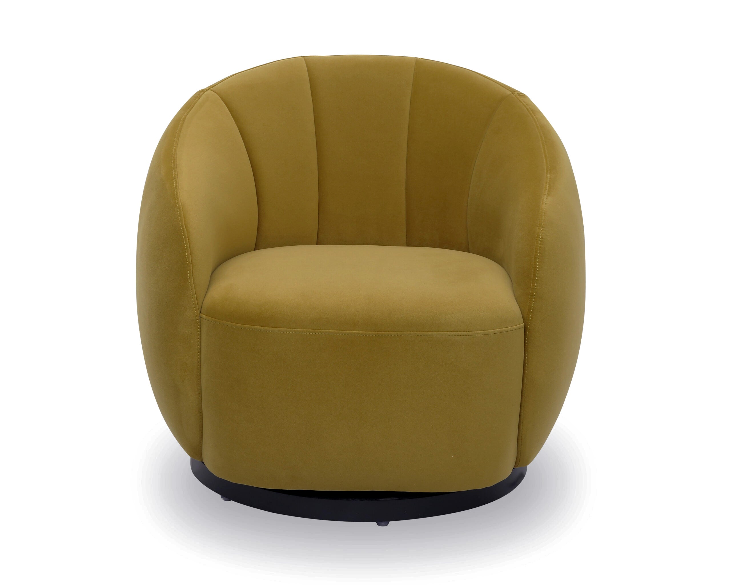 Bulpa Occasional Chair  - Kaster Mustard Velvet