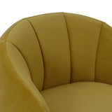 Bulpa Occasional Chair  - Kaster Mustard Velvet