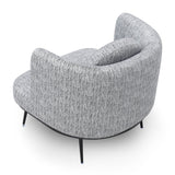 V Lux Occasional Chair  - Artesan Black/White