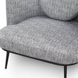 V Lux Occasional Chair  - Artesan Black/White