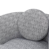 V Lux Occasional Chair  - Artesan Black/White