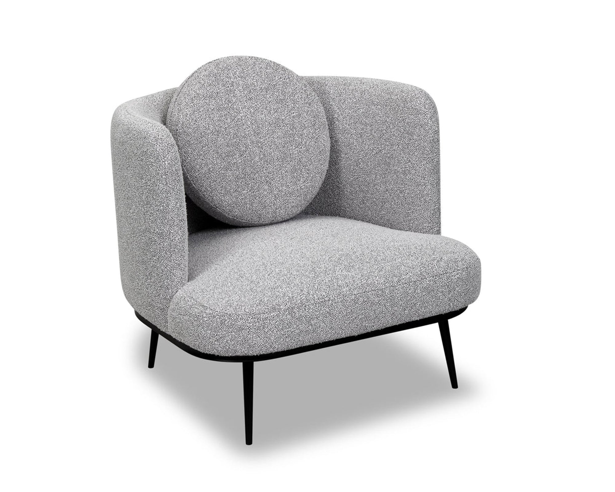 Liang & Eimil V Lux Occasional Chair in Kalpan Grey