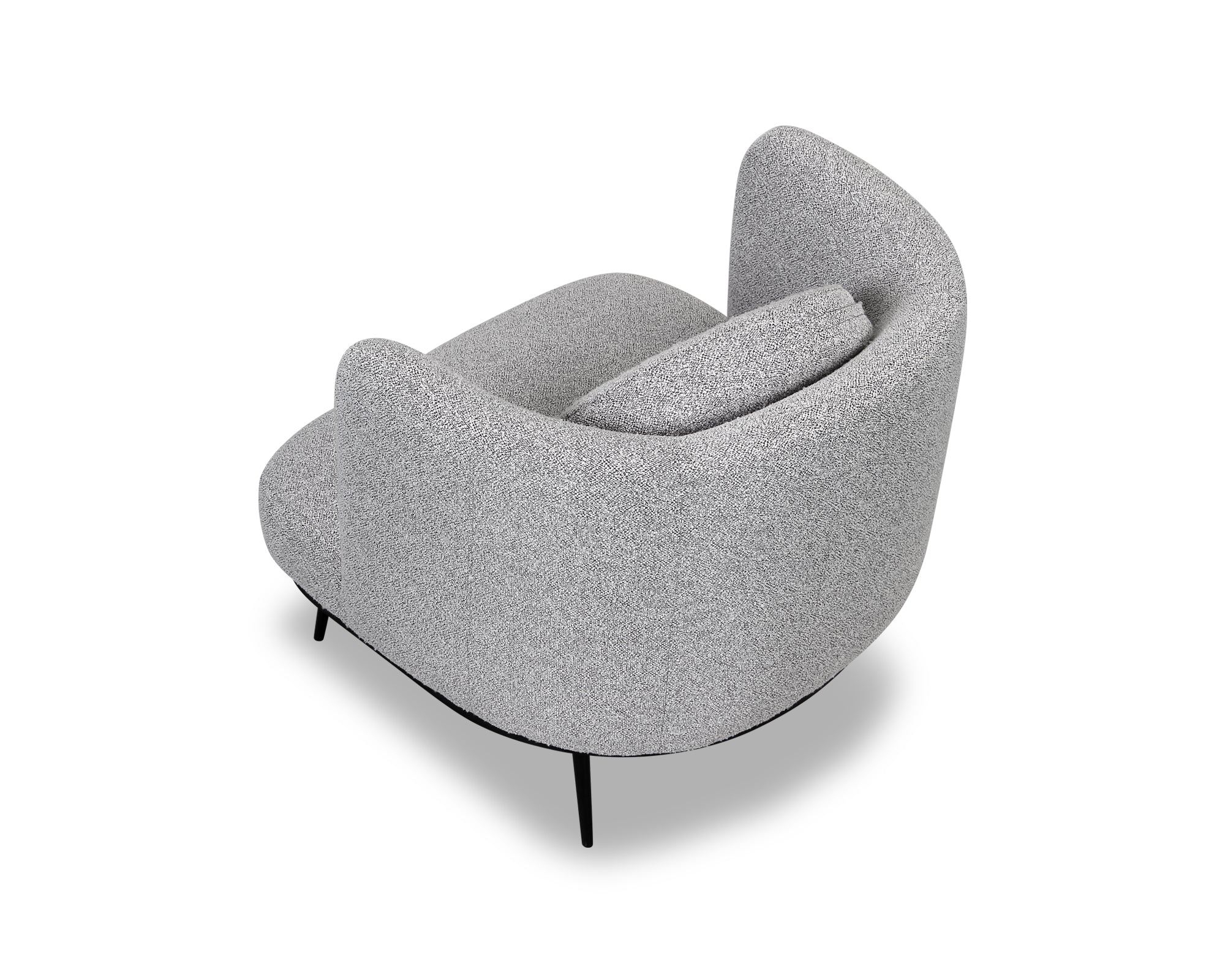 V Lux Occasional Chair  -  Kalpan Grey